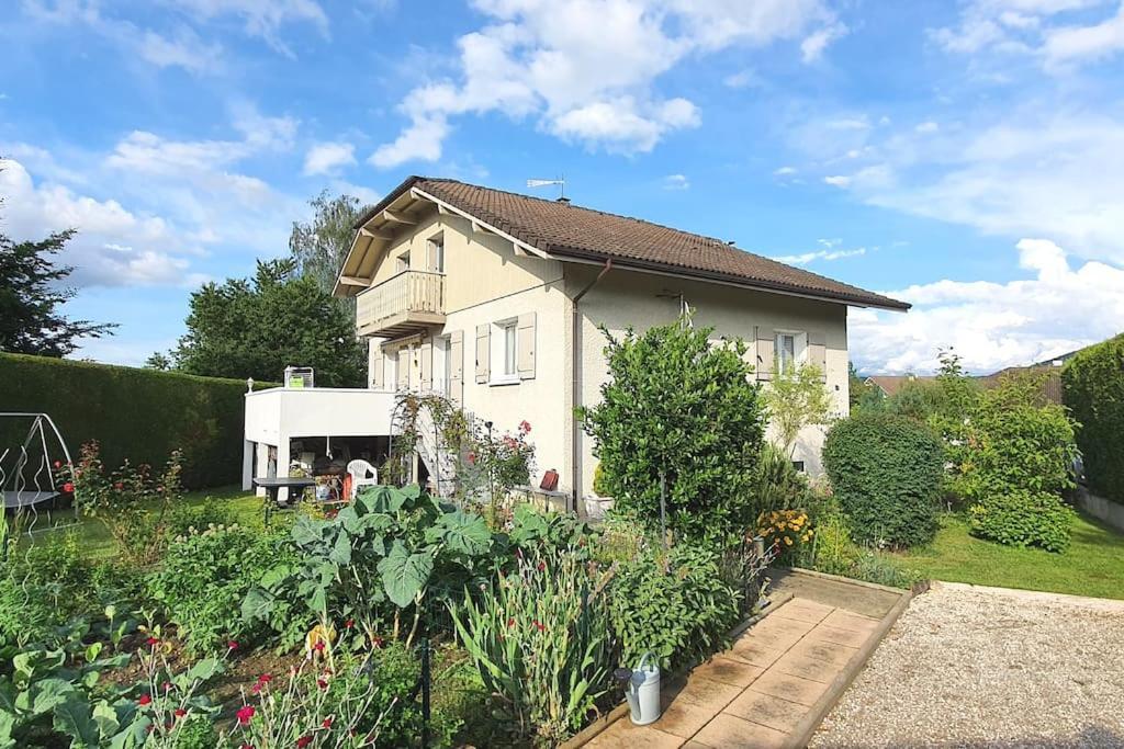 Appartement Independant Dans Maison Pres D'Annecy La Balme-de-Sillingy Bagian luar foto